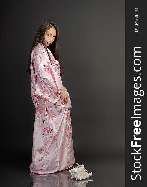 The Girl In A Kimono 1