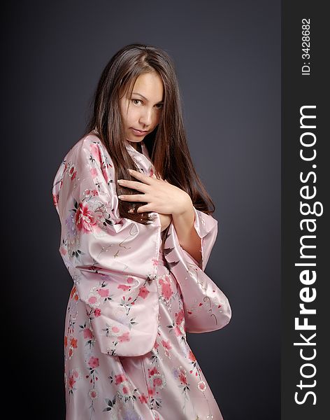 The girl in a kimono 2