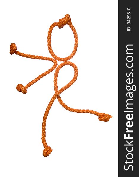 Figure Of The People From Rope