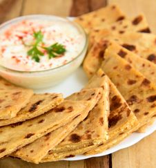 Indian Parantha &x28;stuffed Indian Bread&x29; Stock Images Indian Parantha &x28;stuffed Indian Bread&x29; Stock Images