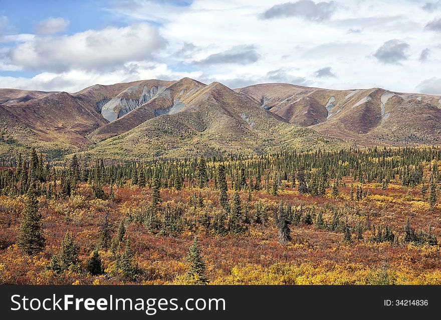 Alaska mountain landscape