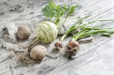 Fresh Vegetables On Old Wooden Table Stock Photo Fresh Vegetables On Old Wooden Table Stock Photo