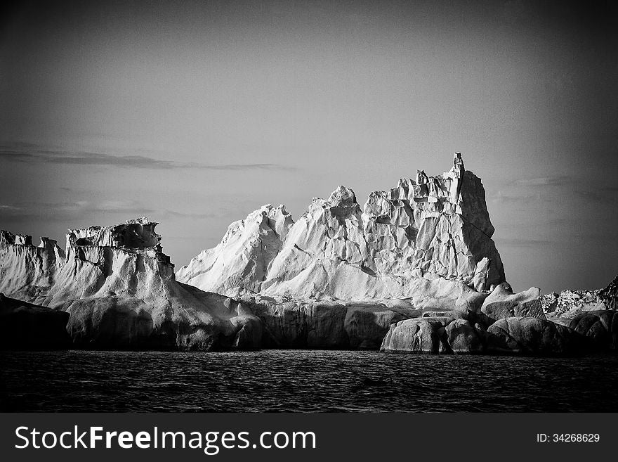 Siren Rocks in Foca, Turkey