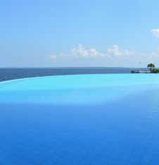 Endless Pool View In The Amazon River Basin Royalty Free Stock Photos