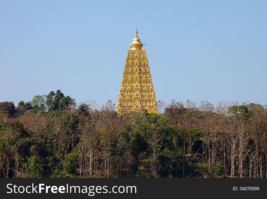 Wat in Thailand,Religion style Asia.