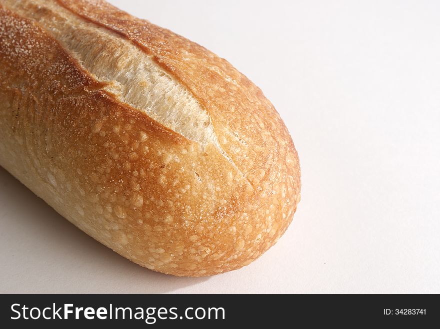 Closeup of a loaf of French bread from bakery. Closeup of a loaf of French bread from bakery