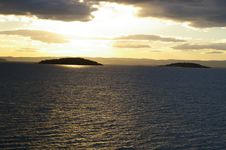 Sunset Royalty Free Stock Photography Sunset Royalty Free Stock Photography