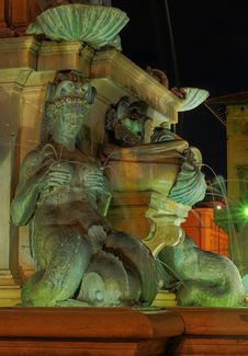 Fountain By Night Stock Photos Fountain By Night Stock Photos