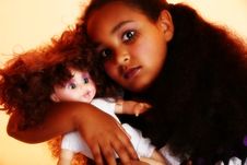 Baby Doll Stock Image