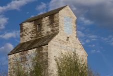 Old Grain Elevator Stock Photo Old Grain Elevator Stock Photo