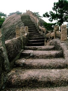Stone Stair Royalty Free Stock Image