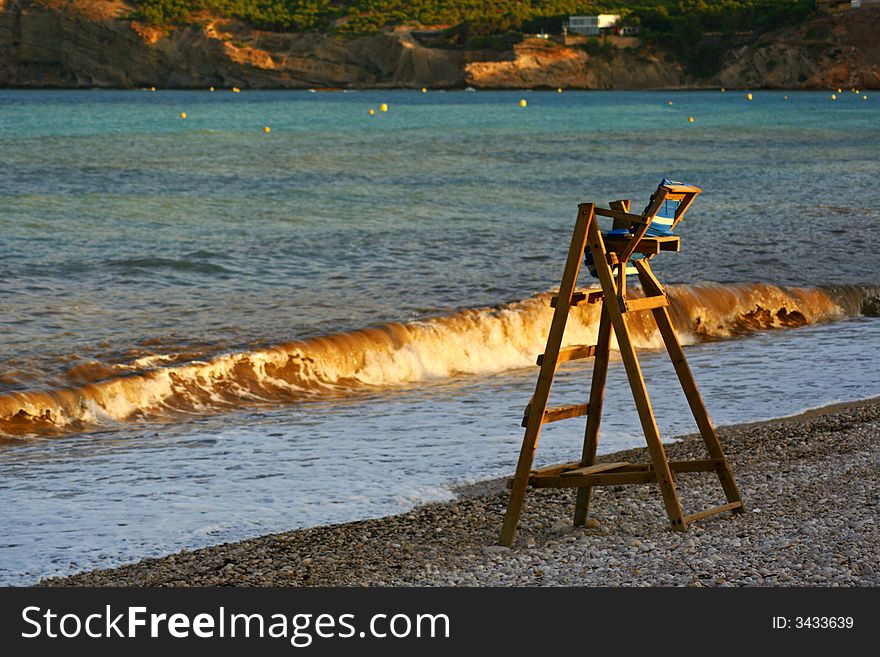 Vigilance Point In The Beach