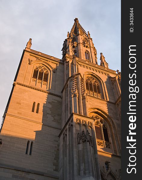 Church, Muenster, City of Constance, Lake of Constance, Baden-Wuerttemberg, Germany, Faith, religion, architecture, The Middle Ages. Church, Muenster, City of Constance, Lake of Constance, Baden-Wuerttemberg, Germany, Faith, religion, architecture, The Middle Ages