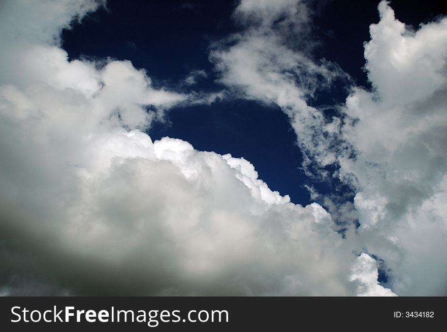 Scenic View Of Sky And Clouds