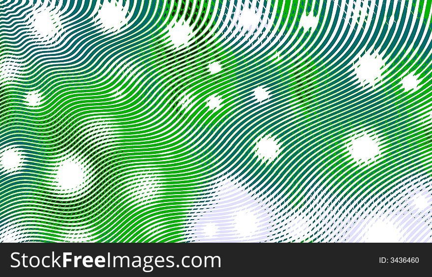 Wavy abstract spots background illustration. Wavy abstract spots background illustration