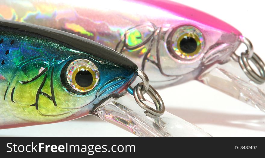 Fishing lures for sport fishing.