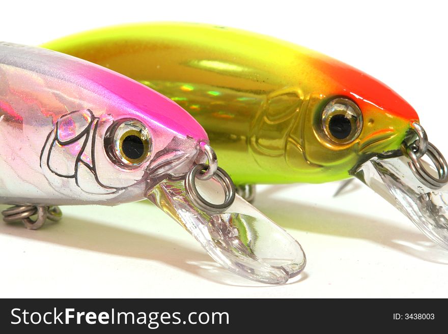 Fishing lures for sport fishing.
