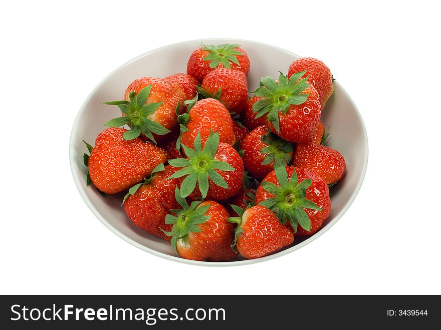 Bowl Of Fresh Strawberries