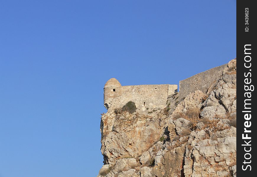 500 years old Fortress in Krete. 500 years old Fortress in Krete.