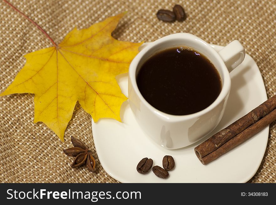 Autumn Cup Of Coffee
