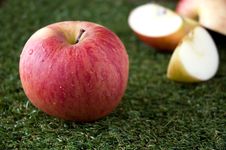 Close Up Fresh Apple Royalty Free Stock Images