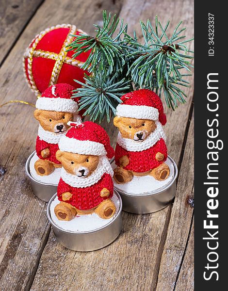Christmas decoration and toy during winter holidays