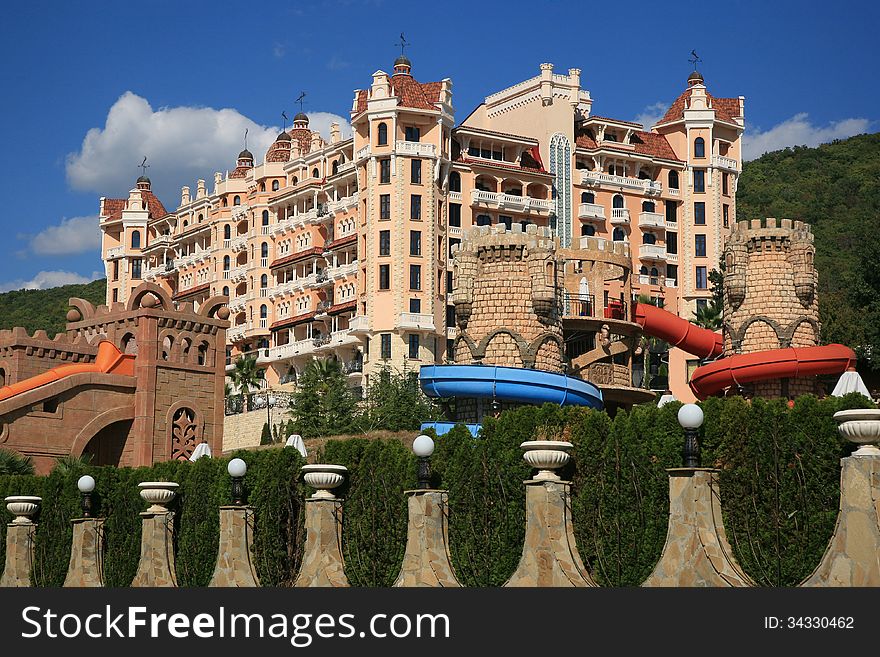 Vacation resort on bulgarian coast. Vacation resort on bulgarian coast