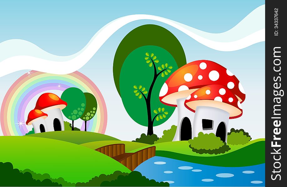 Mushroom House