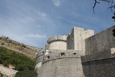 Old Town In Dubrovnik Stock Photos