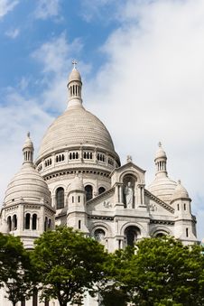 Sacre Coeur In Paris Royalty Free Stock Image