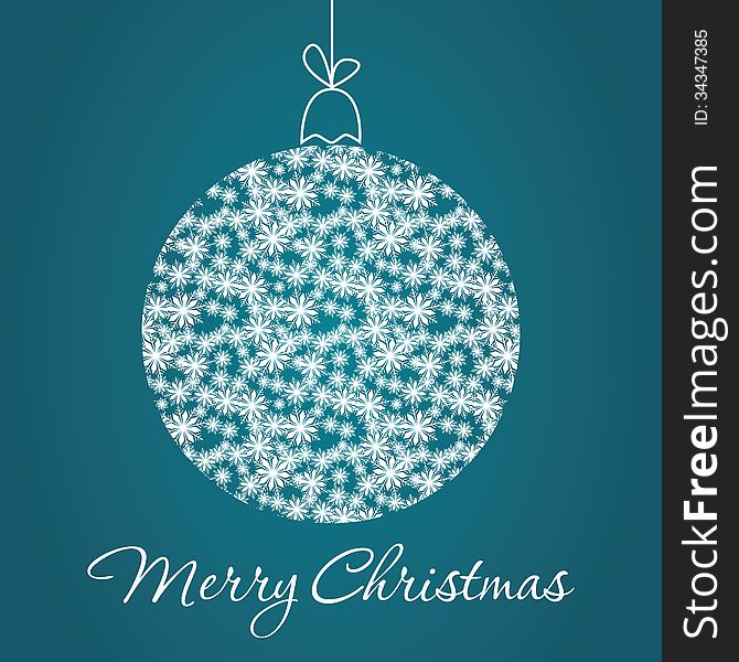 Merry Christmas Greeting Card