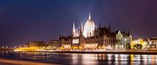 Hungarian Parliament Building During Nighttime Royalty Free Stock Image Hungarian Parliament Building During Nighttime Royalty Free Stock Image