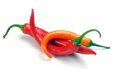 Red Hot Chili Pepper Royalty Free Stock Image
