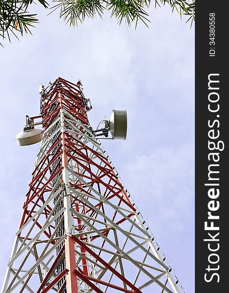 Telecommunication antenna services to mobile phone users. Telecommunication antenna services to mobile phone users.