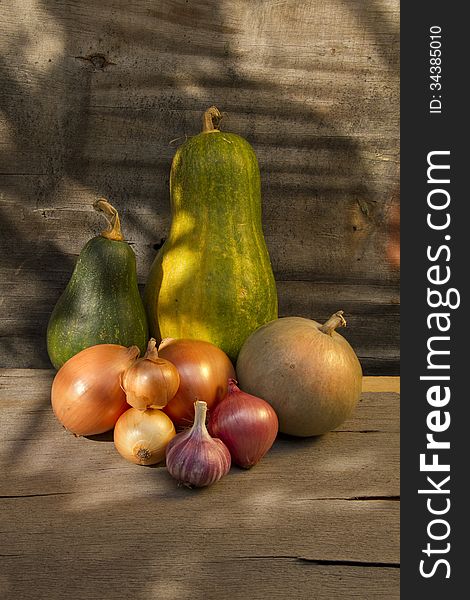 Still Life Of Vegetables