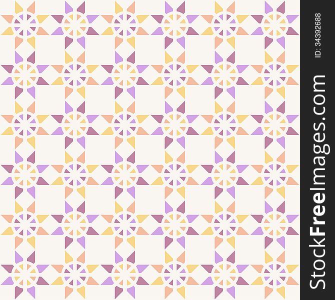 Seamless geometric pattern