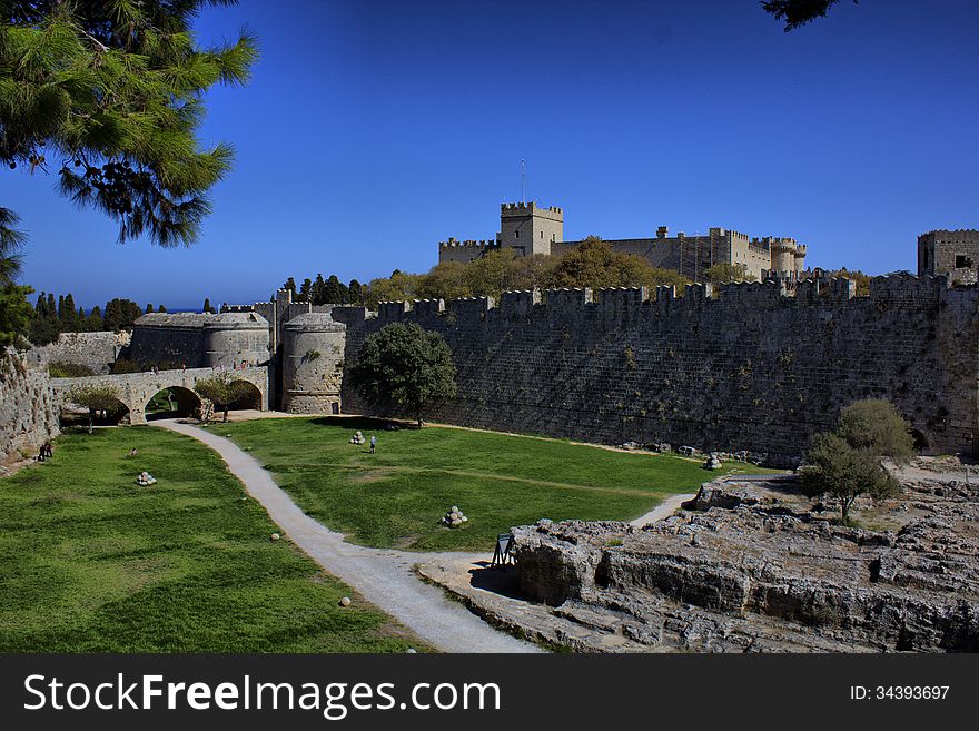 The Fortifications Of Rhodes