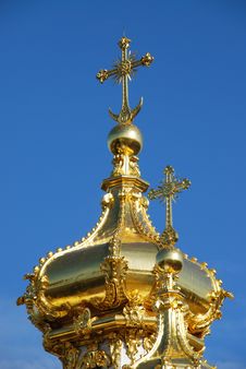 Golden Domes Royalty Free Stock Photo Golden Domes Royalty Free Stock Photo