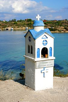 Little Church In Greece Royalty Free Stock Images