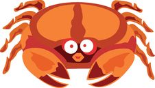 Cute Crab Royalty Free Stock Image