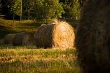 Straw Bales Royalty Free Stock Photo Straw Bales Royalty Free Stock Photo