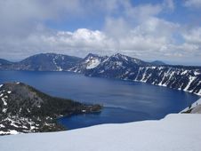 Crater Lake Royalty Free Stock Images Crater Lake Royalty Free Stock Images