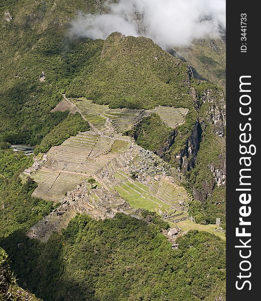 Machu Picchu ancient city (Peru)