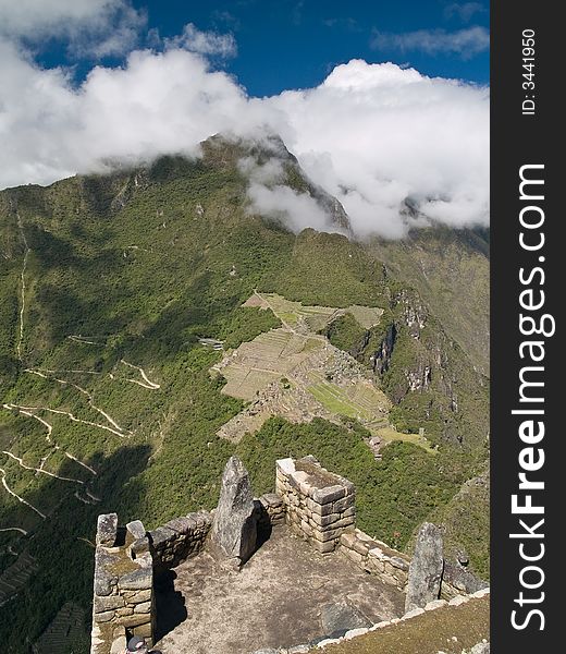 Machu Picchu ancient city (Peru)