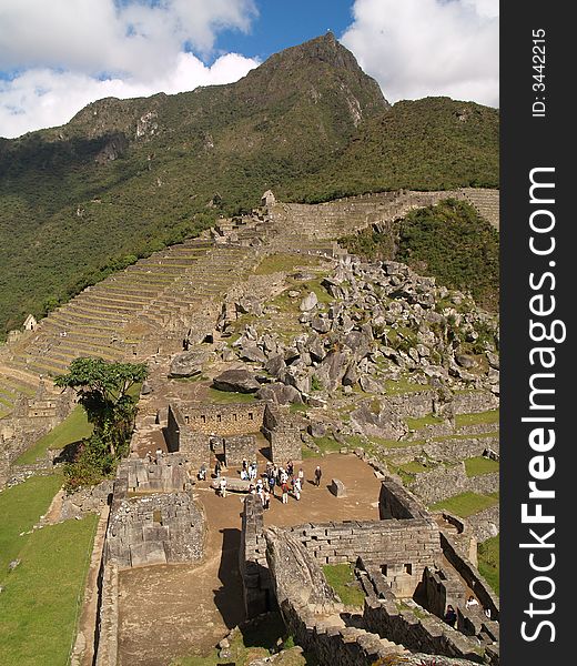 Machu Picchu ancient city (Peru)