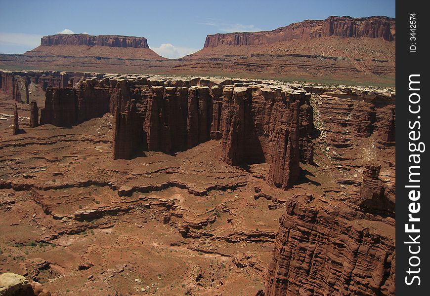 Monument Basin In Canyonlands