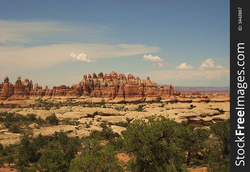 The Needles in Canyonlands