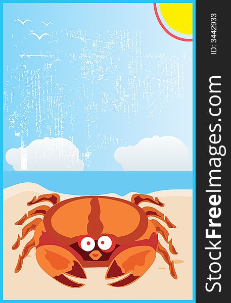 Cute Crab Beach