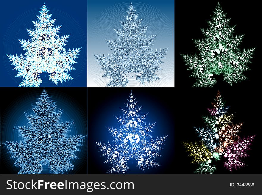 Christmas-tree design 6 version.