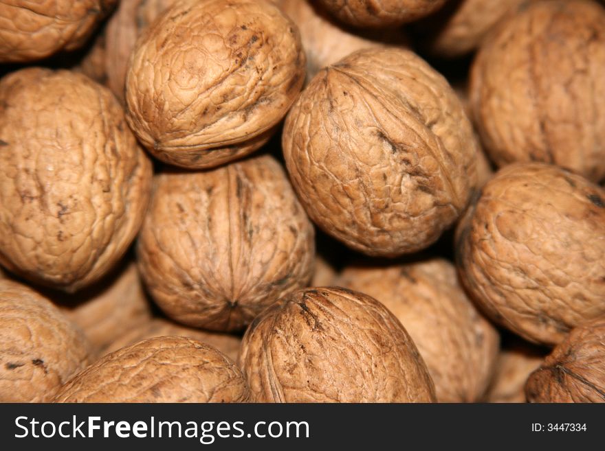 Walnuts In The Market